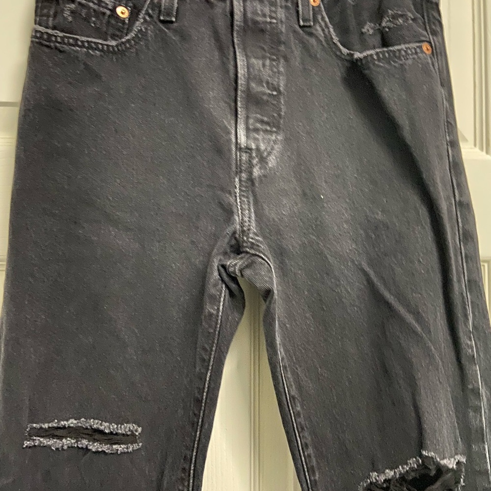 Levi's Black Relaxed Fit Men's Jeans